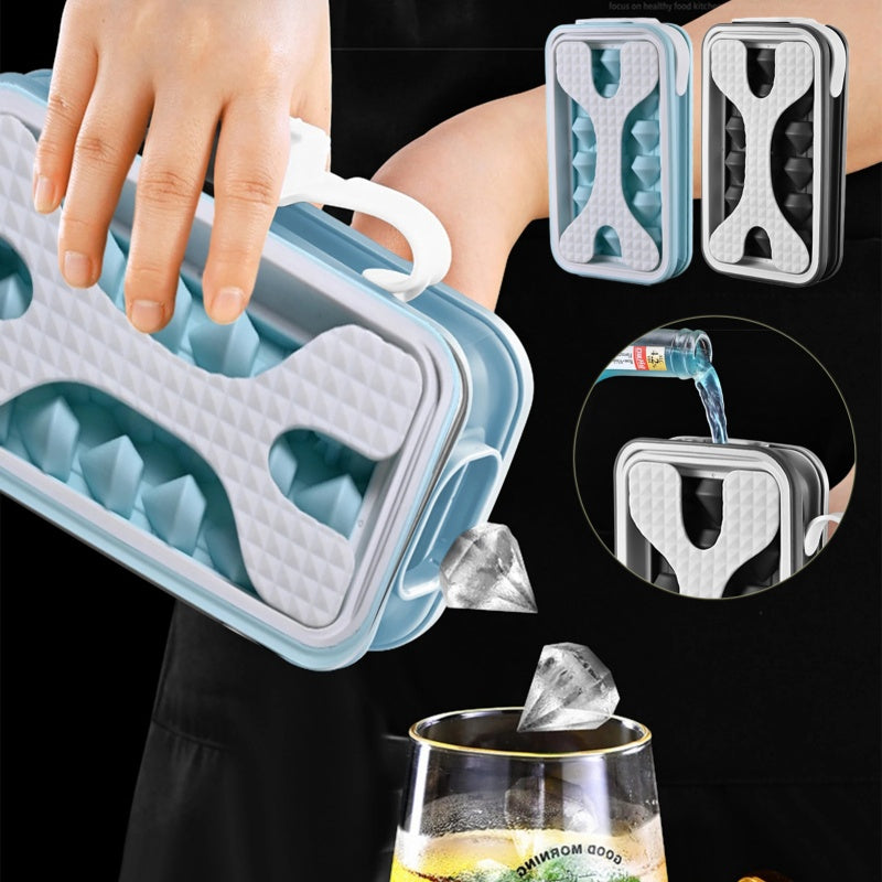 2-in-1 Ice Ball & Cube Maker